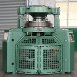 Double jersey knitting machine